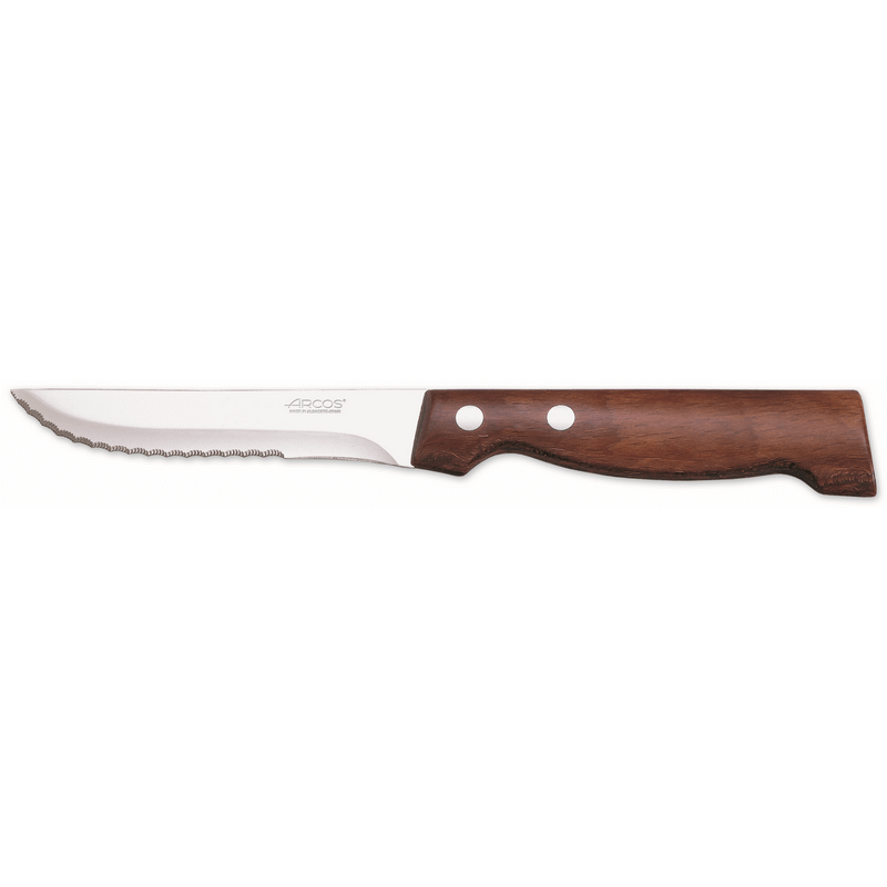סכין סטייק רחב XL ידית עץ
