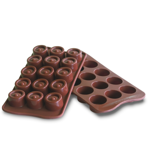 תבנית סיליקון שוקולד 15 שקעים Veritgo