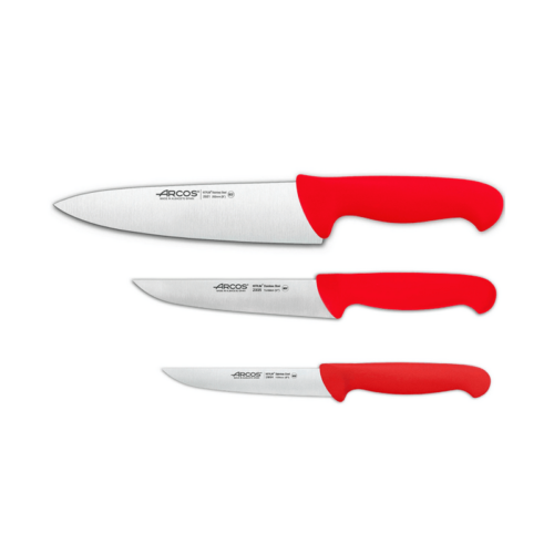 סט 3 סכיני ARCOS סדרת 2900 כולל סכין שף