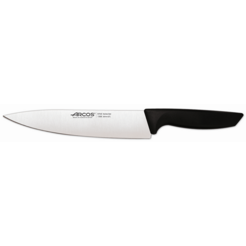 סכין שף 20 ס"מ Arcos מסדרת NIZA שחור