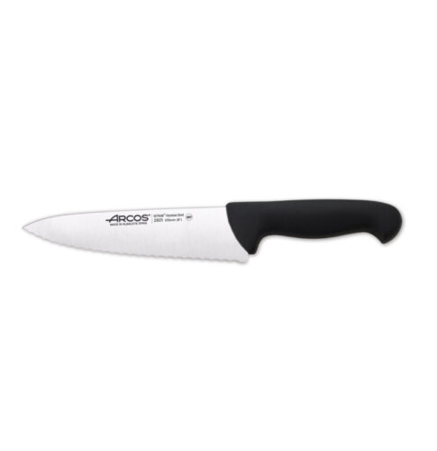 סכין שף משוננת 2900 שחור