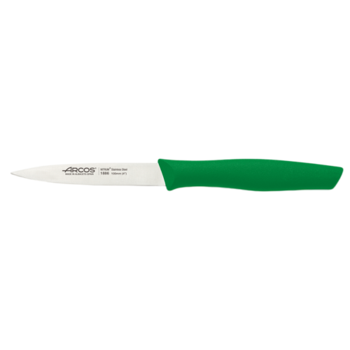 סכין ירקות חלק שפיץ Nova ירוק