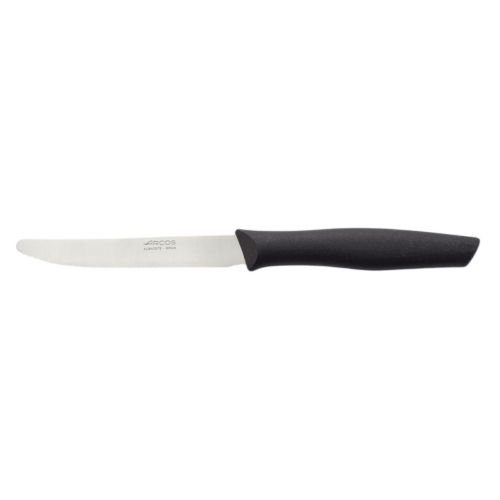 סכין ירקות 11 ס"מ משונן מעוגל Nova שחור