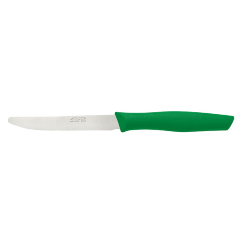 סכין ירקות 11 ס"מ משונן מעוגל Nova ירוק