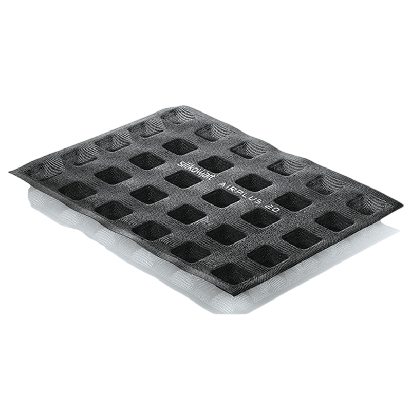 תבנית סיליקון 30 שקעים Square מיקרופייבר