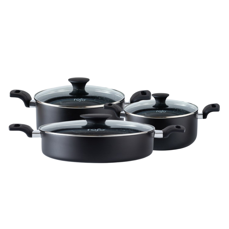 סט זוג סירים וסוטאז' roso Classic