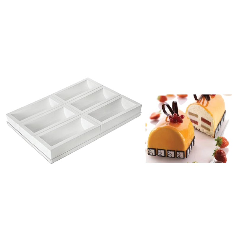 סט 6 תבניות סיליקון Buche