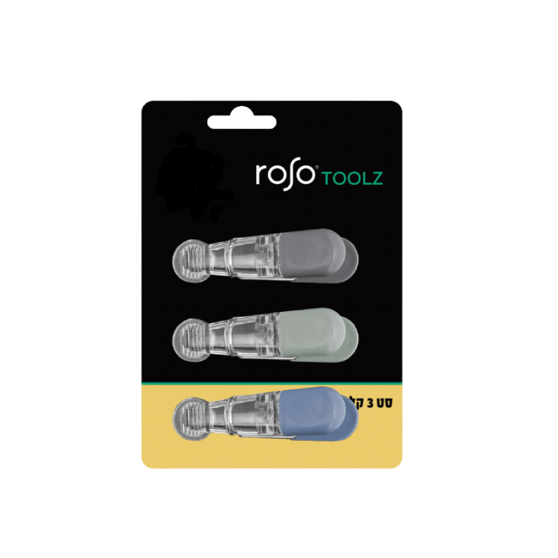מארז 3 קליפסים Toolz